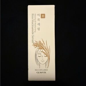 Glamfox Rice Niacinamide Serum - Korean Rice Skincare